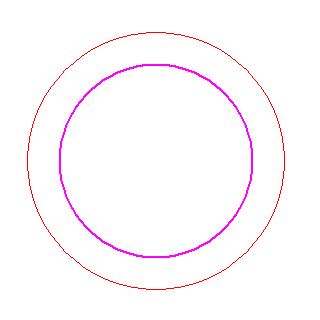 円の複線画像